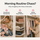 📅👔Weekly Outfit Planner Hanging Closet Organizer | Cut Morning Chaos in Half