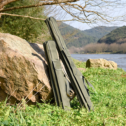 🎣3-Layer Fishing Rod & Gear Bag – Large Capacity Tackle Organizer