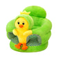 🧸👶Plush Baby Support Seat – Cartoon Floor Chair for Sit-Up Play
