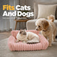 🐾🐱 Cozy Sofa Pet Bed – Ultra-Comfortable, Raised Bolster Edges & Super-Soft Ribbed Plush🐶