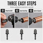🔧🔥HVAC Swaging Tool Set – Copper Tube Expander Bits for Drill