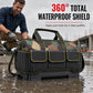 🧰🔧Heavy-Duty Waterproof Tool Bag with Hard Bottom