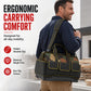 🧰🔧Heavy-Duty Waterproof Tool Bag with Hard Bottom