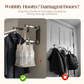 🏠🪟Foldable Telescopic Suction Cup Clothes Drying Rack