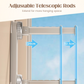 🏠🪟Foldable Telescopic Suction Cup Clothes Drying Rack