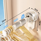 🏠🪟Foldable Telescopic Suction Cup Clothes Drying Rack