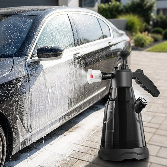 🚿🧼2.3L Pressurized Car Wash Foam Sprayer