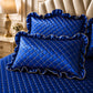 🛏️🧵Quilted Bed Skirt with 18-Inch Drop