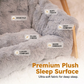 🛋️🐾 Elevated Plush Pet Bed with Wooden Frame – Premium Comfort, Sturdy Natural Wood & Removable Washable Cover ✨