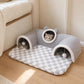 🐱🕳️3-in-1 Plush Cat Tunnel & Bed🔮