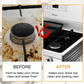 🍳🌡️Gas Stove Burner Liners | No More Scrubbing Burnt‑On Stove Messes