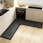 🍳💧L-Shape Diatomite Kitchen Corner Mat | Quickly Absorbs Water and Oil🧽