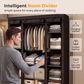 🧥🔩Tool-Free Portable Fabric Closet | Extra Closet Space, No Drilling