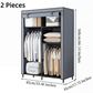 🧥🔩Tool-Free Portable Fabric Closet | Extra Closet Space, No Drilling