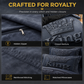🛌☁️Modern Crown‑Print 3‑Piece Bedding Set | Soft Brushed Micro‑Fiber Duvet‑Cover Kit🧵