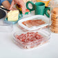 🧊🥗Stackable Clear Fridge Storage Bins | Keep Your Meal Prep Ingredients Tidy