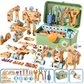 🧠📚Kids' STEM Construction Toy Set | A Great Birthday and Holiday Gift for Ages 3 and Up