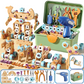 🧠📚Kids' STEM Construction Toy Set | A Great Birthday and Holiday Gift for Ages 3 and Up