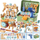 🧠📚Kids' STEM Construction Toy Set | A Great Birthday and Holiday Gift for Ages 3 and Up