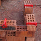 ⚡🏗️Brick Line Clips – Adjustable PA6, durable & easy setup🧱