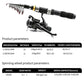 🎣🌊 Portable Travel Fishing Kit | Compact Telescopic Rod for Camping & Road Trips