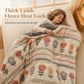 🧊🛏️Double-Sided Sherpa-Fleece Winter Comforter | Quilted Anti-Clumping🐑