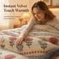 🧊🛏️Double-Sided Sherpa-Fleece Winter Comforter | Quilted Anti-Clumping🐑