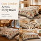 🧊🛏️Double-Sided Sherpa-Fleece Winter Comforter | Quilted Anti-Clumping🐑