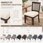 🪑🏡Strapless Stretch Chair Seat Slipcover | Budget-Friendly Seat Refresh