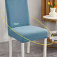 🪑☁️Stretchy Jacquard Dining Chair Slipcover | Refresh Old Chairs Without Buying New Furniture🧶