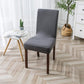 🪑☁️Stretchy Jacquard Dining Chair Slipcover | Refresh Old Chairs Without Buying New Furniture🧶