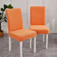 🪑☁️Stretchy Jacquard Dining Chair Slipcover | Refresh Old Chairs Without Buying New Furniture🧶