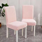 🪑☁️Stretchy Jacquard Dining Chair Slipcover | Refresh Old Chairs Without Buying New Furniture🧶