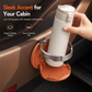 🚗🥤Multifunctional Foldable Car Door Cup Holder Large Diameter Drink and Water Bottle Storage Rack