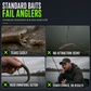 🎣🪱Scented Artificial Earthworm Lures | Ribbed Body Creates Lifelike Underwater Action
