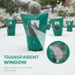 🌱❄️Transparent View Window Winter Plant Freeze Protection Cover | For Watering and Winter Garden Care🍎