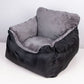 🚙🛡️Half‑Enclosed Pet Car Booster Seat | Calm Your Pet During Road Trips🐾