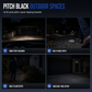 ☀️🎛️Split-Panel Solar Wall Light |Motion-Activated Lighting for Garages and Driveways