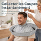 ✂️💈Foldable Haircut Cape With Catcher | Catch Clippings, Less Mess on the Floor and Clothes⭕