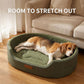 🐾🛏️Reversible Nest-Style Tiny Pet Bed | Dual-Sided Fabric for Year-Round Comfort