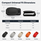 🕶️🚗Car Sun‑Visor Magnetic Sunglasses‑Clip | 2‑in‑1 Holder For Sunglasses, Tickets & Cards🧲
