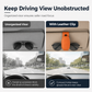 🕶️🚗Car Sun‑Visor Magnetic Sunglasses‑Clip | 2‑in‑1 Holder For Sunglasses, Tickets & Cards🧲