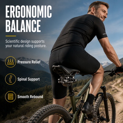 🚵🔧Dual-Coil Shock-Absorbing Seatpost | Reduces Vibration on Rough, Bumpy Trails⚙️