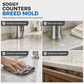 🚰🌊Trimmable Silicone Faucet Splash-Guard Mat | Reduces Standing Water, Limescale, and Mold Risk Around Sink Countertops🧽