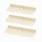 🚰🌊Trimmable Silicone Faucet Splash-Guard Mat | Reduces Standing Water, Limescale, and Mold Risk Around Sink Countertops🧽