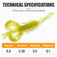 🦐🎣Fluorescent Scented Floating Shrimp Baits | Reverse-Thread Creates Extra Water Vibration🌊