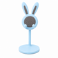 🐰📱Cute Bunny Aesthetic Desktop Phone Stand |Weighted Base with Anti-Scratch Silicone Pads📏
