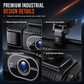 🚗🎥Four-Lens Rotatable Dash Cam | Multi-Angle In-Car and Outside-Car 1080p Recording with Infrared Night Vision🔄