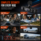 🚗🎥Four-Lens Rotatable Dash Cam | Multi-Angle In-Car and Outside-Car 1080p Recording with Infrared Night Vision🔄