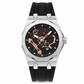 ⌚🕳️Men’s Sport Quartz Watch | Mechanical-Style Hollow-Dial Design with Luminous Hands & Date💎